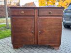 Vintage houten kast, Ophalen, Overige materialen, 100 tot 150 cm, Zo goed als nieuw
