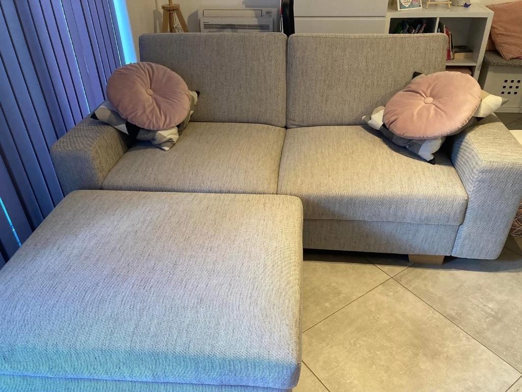 Zetel, Ophalen, 100 tot 125 cm, Tweepersoons, Zo goed als nieuw