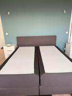 Boxspring Swiss Sense, Enlèvement, Utilisé, Deux personnes, Gris