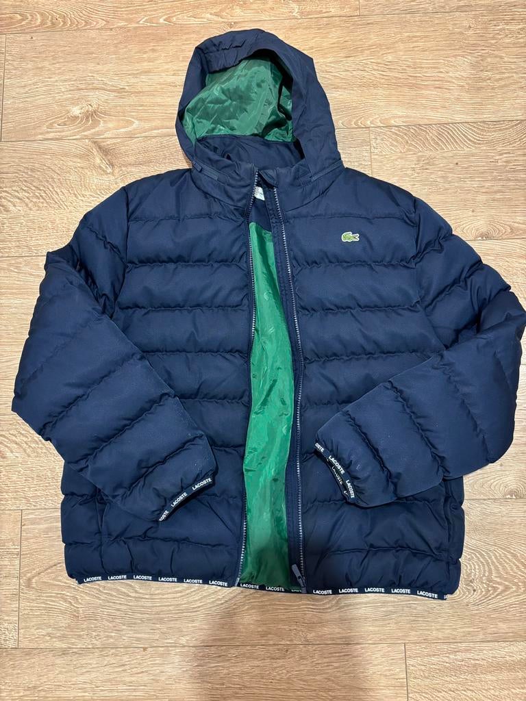 Veste lacoste, Enlèvement ou Envoi, Comme neuf, Taille 48/50 (M), Bleu