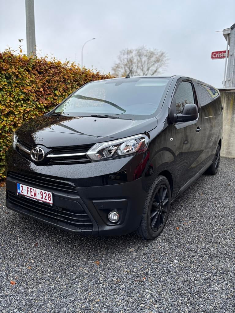 Toyota Proace Verso 2.0, Auto's, Automaat, Stof, ProAce, Zwart