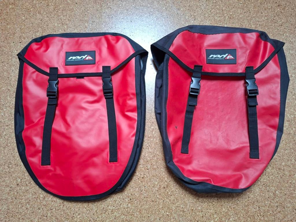 Grote waterdichte fietstassen van 27 liter, Ophalen of Verzenden