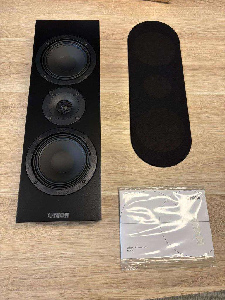 Canton GLE 15 S2 Onwall Luidspreker 2-Weg - Zwart, TV, Hi-fi & Vidéo, Enceintes