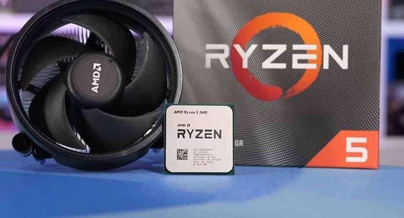 AMD Ryzen 5 3600 met koeler, Enlèvement ou Envoi, Comme neuf, Socket AM4