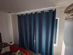 Rideaux occultants bleus IKEA déjà incrustés à 233 cm, Comme neuf, 100 à 150 cm, Enlèvement, 200 cm ou plus