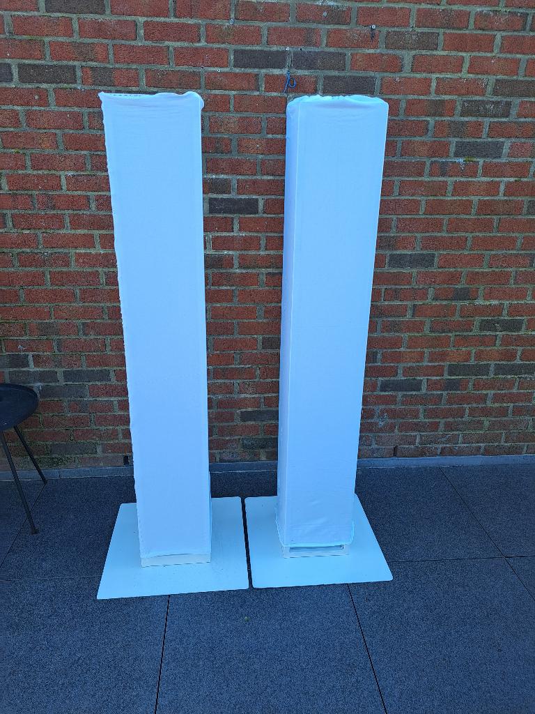 paire de totems pour sono mariages - très déco, Musique & Instruments, Lumières & Lasers, Comme neuf, Lumières, Enlèvement