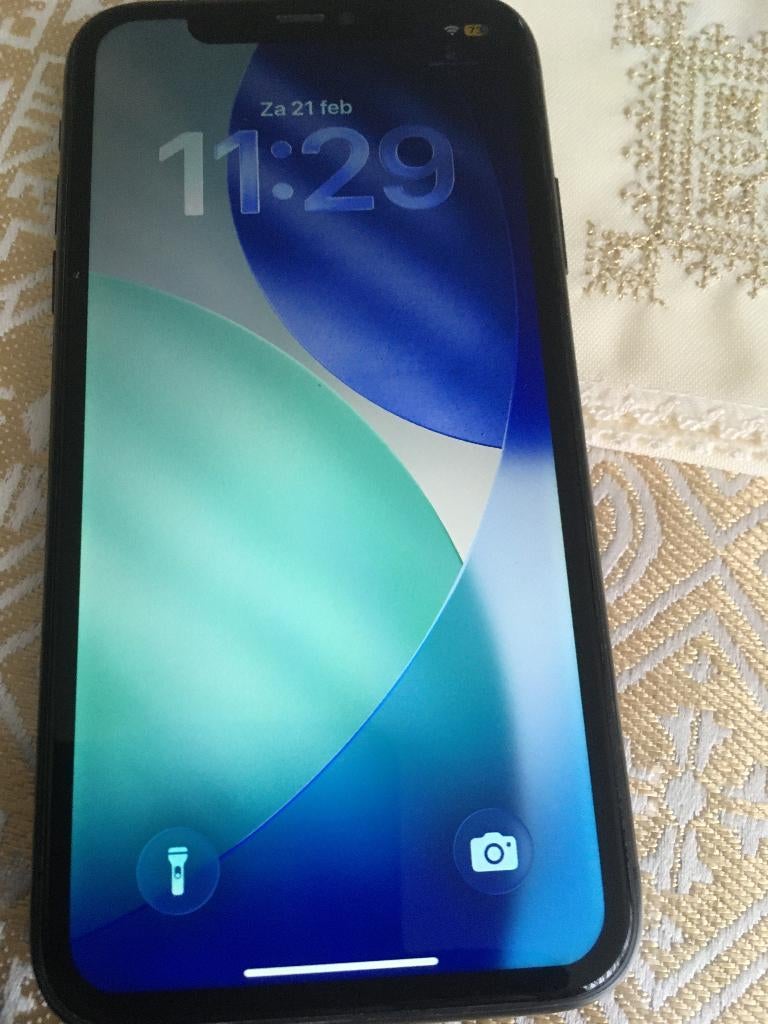 iphone 11 64gb, Telecommunicatie, Mobiele telefoons | Apple iPhone, Ophalen, Zwart, IPhone 11, Zo goed als nieuw