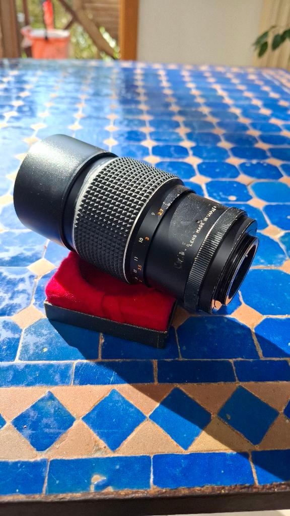 Super Travenar 200 mm, bevestiging met 42 schroeven, Audio, Tv en Foto, Foto | Lenzen en Objectieven, Gebruikt, Telelens, Zoom