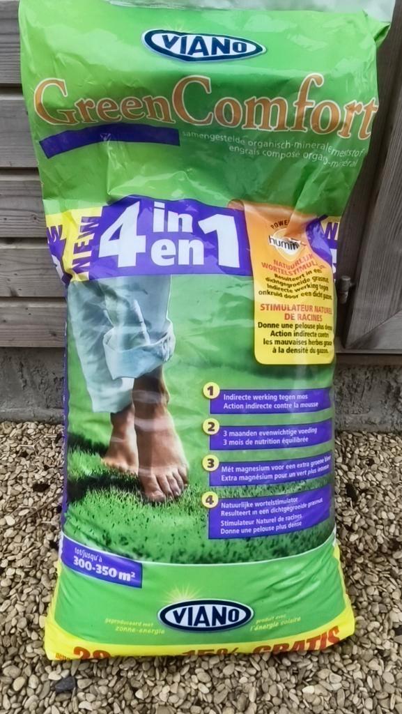 Ongeopende zak - Gazonmest Greencomfort Viano 4 in 1, Tuin en Terras, Aarde en Mest, Mest, Ophalen