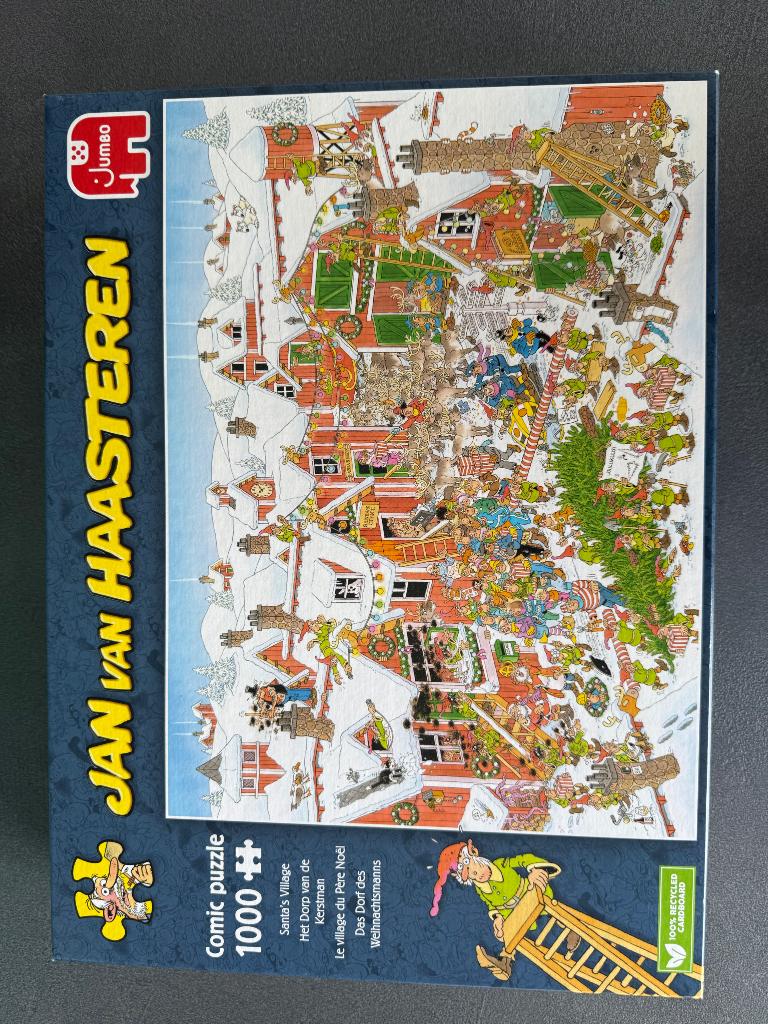 Puzzel Jan Van Haasteren, Ophalen, 500 t/m 1500 stukjes, Zo goed als nieuw, Legpuzzel