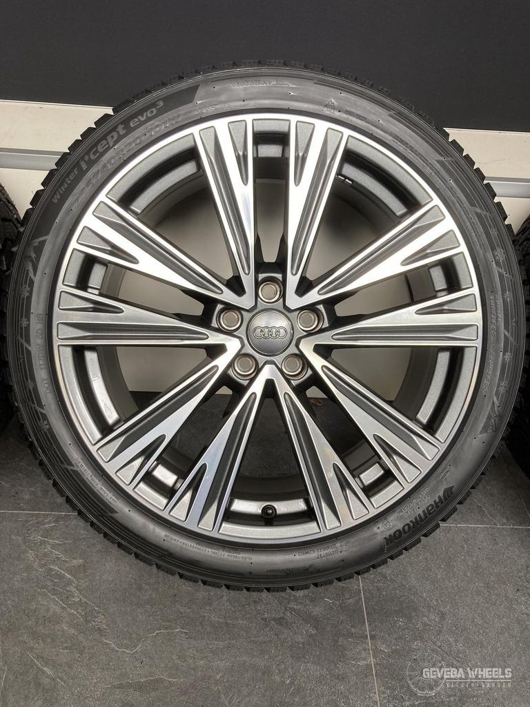 20” originele Audi A6 C8 velgen + nwe winterbanden 5x112 4K0, Auto-onderdelen, Banden en Velgen, Banden en Velgen, Winterbanden