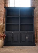 Prachtige boekenkast/bibliotheekkast art:63/26.2, Huis en Inrichting, Ophalen, Gebruikt, Met deur(en), 200 cm of meer