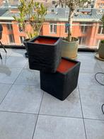 Pot vierkant capi rib, Ophalen, Gebruikt, Vierkant, Kunststof