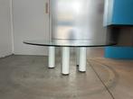 Coffee table Marco Zanuso voor Zanotta, Maison & Meubles, Moins de 50 cm, Verre, Rond, 100 à 150 cm