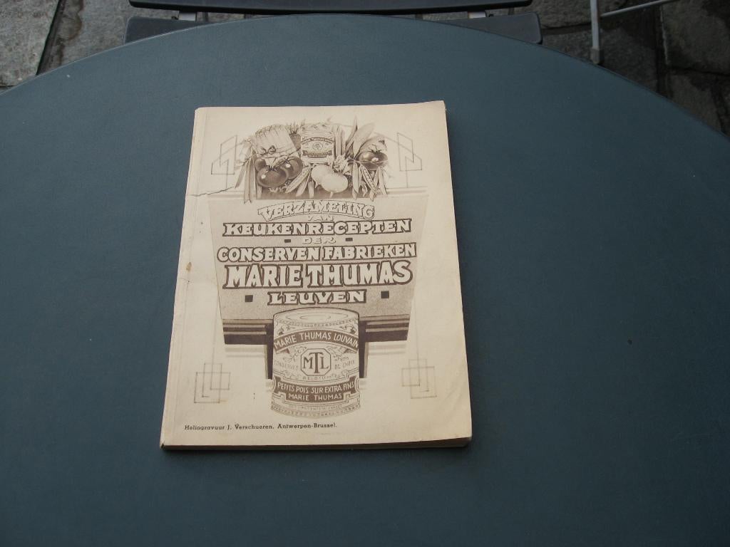 keukenrecepten der conservenfabrieken Marie Thumas Leuven, Enlèvement ou Envoi, Marie Thumas Leuven