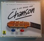2cd box. Wie is er bang van Chanson (Radio 1)., Cd's en Dvd's, Cd's | Instrumentaal, Ophalen of Verzenden