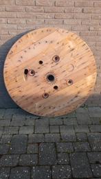 Flens houten haspel, Ophalen