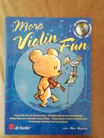 More violin fun - vioolmethode, Comme neuf, Violon ou Alto, Classique, Leçon ou Cours