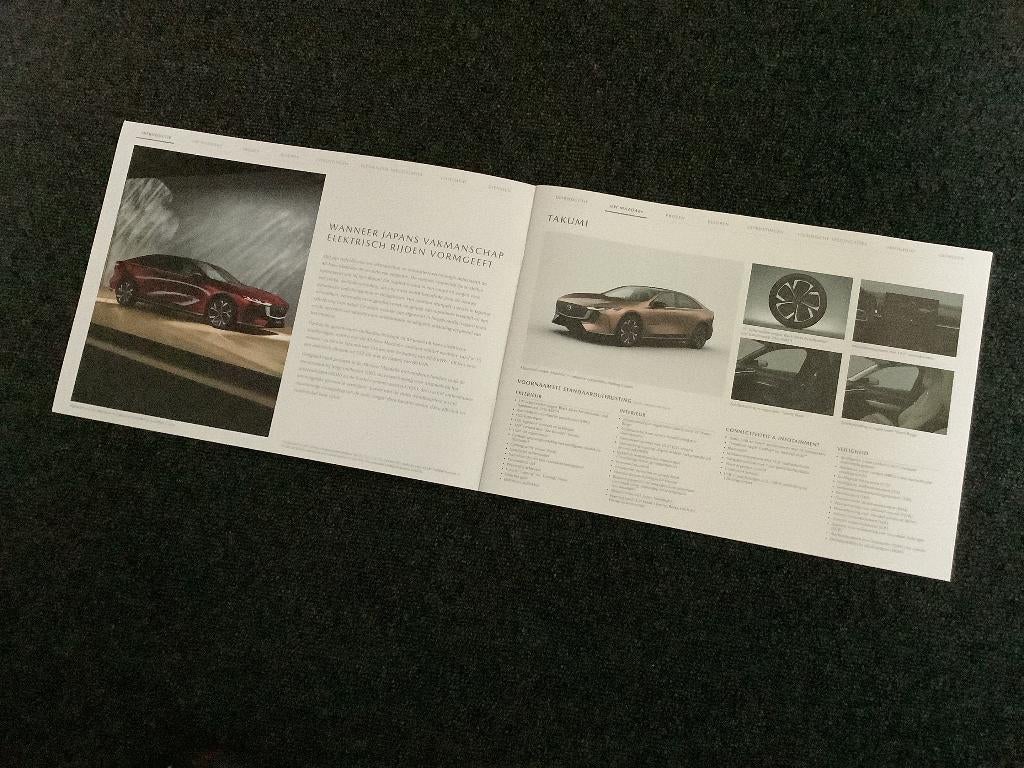 Mazda 6e brochure, Ophalen of Verzenden, Nieuw, Mazda