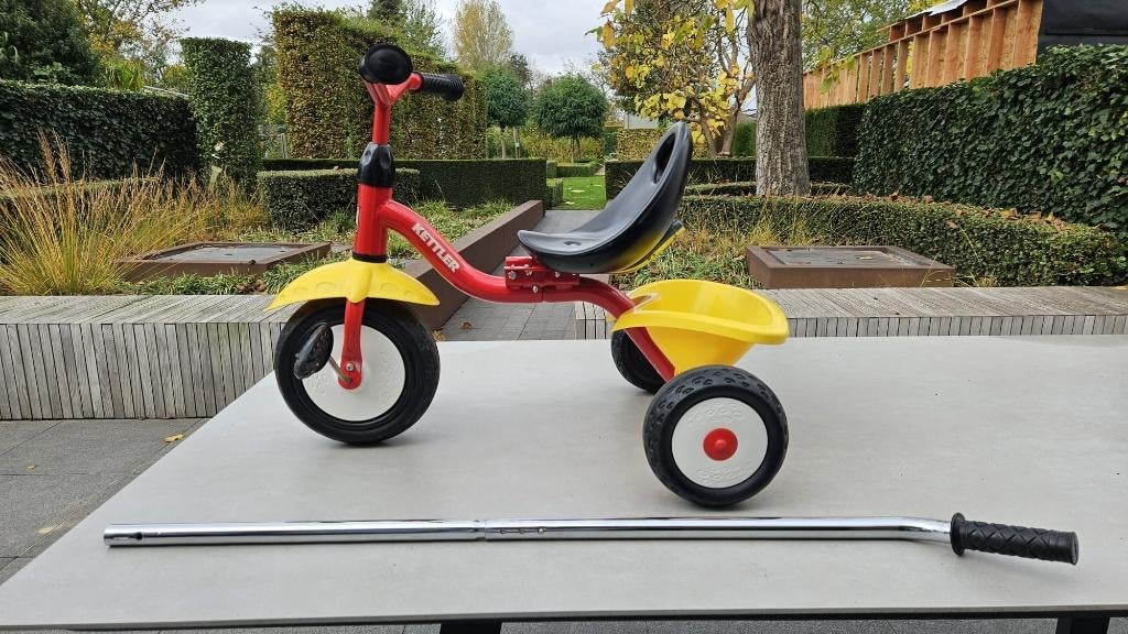 Tricycle KETTLER - vélo pour enfant, Vélos & Vélomoteurs, Enlèvement, Comme neuf, Kettler, Tige de poussée