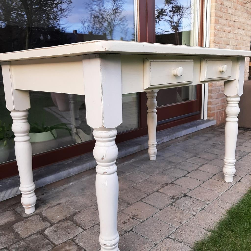 Tafeltje met 2 lades, Ophalen, Met lade(s)