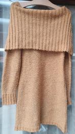 Oker-bruine jurk van 3-suisses maat 34/36 (14% mohair), Kleding | Dames, Bruin, Ophalen of Verzenden, Gedragen, 3-suisses