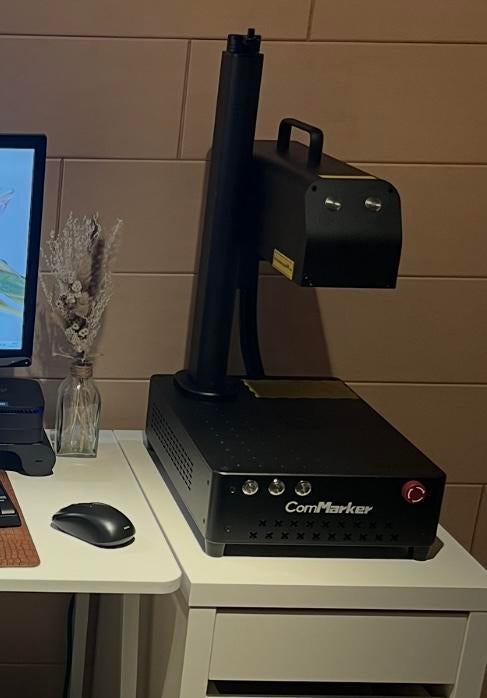 Laser à fibre ComMarker 20w, Computers en Software, 3D Printers, Zo goed als nieuw, Ophalen of Verzenden
