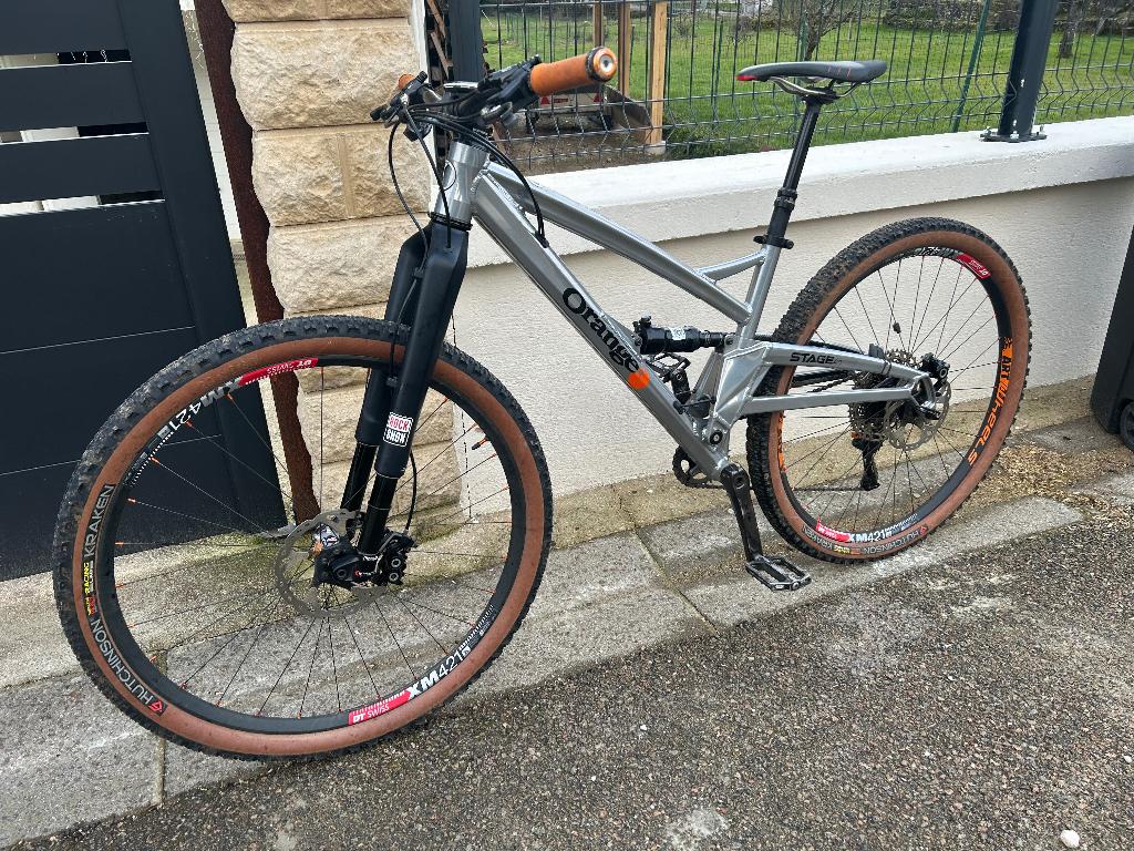 VTT orange stage 4, Fietsen en Brommers, Fully, Ophalen, Gebruikt, Overige merken