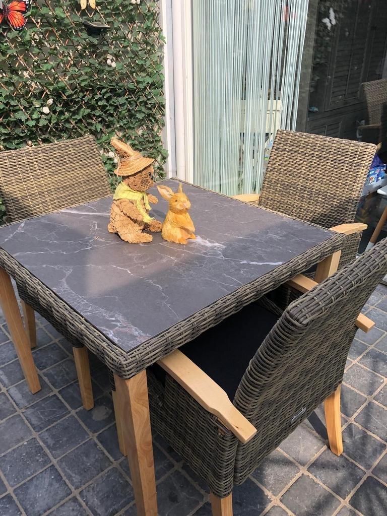 Tuin set nieuw tec take, Jardin & Terrasse, Ensembles de jardin, Enlèvement, Chaise, Salons de jardin