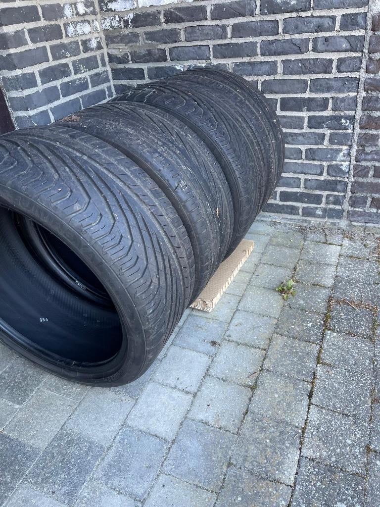 Zomerband in goede staat en nieuw reservewiel, Gebruikt, 255 mm, Banden en Velgen, Personenwagen