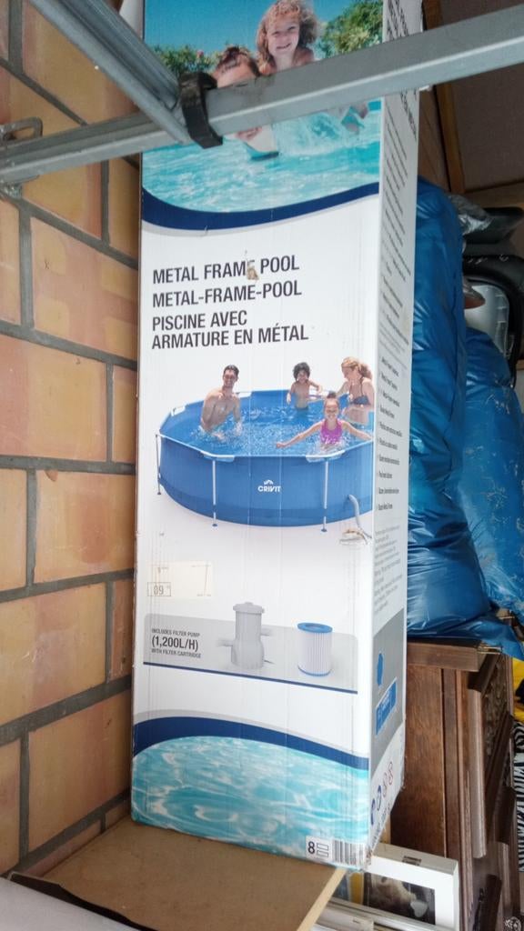 Zwembad rond, Enlèvement, Rond