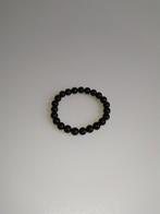 Bracelet avec perles en onyx noir, Neuf, Enlèvement ou Envoi, Avec pierre précieuse, Autres matériaux