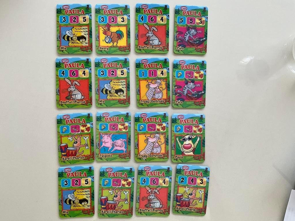 Unieke Vintage Dr. Oetker 'Paula' Kaarten Notariswoning, Verzamelen, Speelkaarten, Jokers en Kwartetten, Ophalen of Verzenden