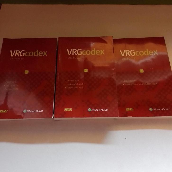 Vrg Codex, Boeken, Studieboeken en Cursussen, Ophalen