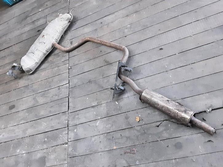 UITLAAT COMPLEET Volkswagen Golf VI (5K1) (01-2008/11-2013), Auto-onderdelen, Uitlaatsystemen, Volkswagen, Gebruikt