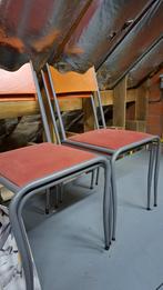 chaises design italiennes, Maison & Meubles, Chaises, Rouge, Tissus, Enlèvement, Utilisé