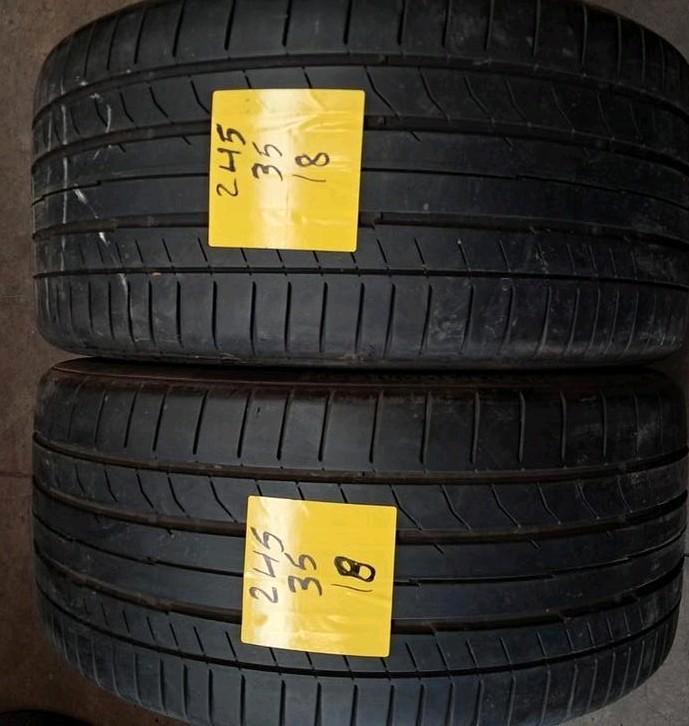 245/35R18 2454518 245/45/18 zomer Continental, Auto-onderdelen, Besturing, Ophalen