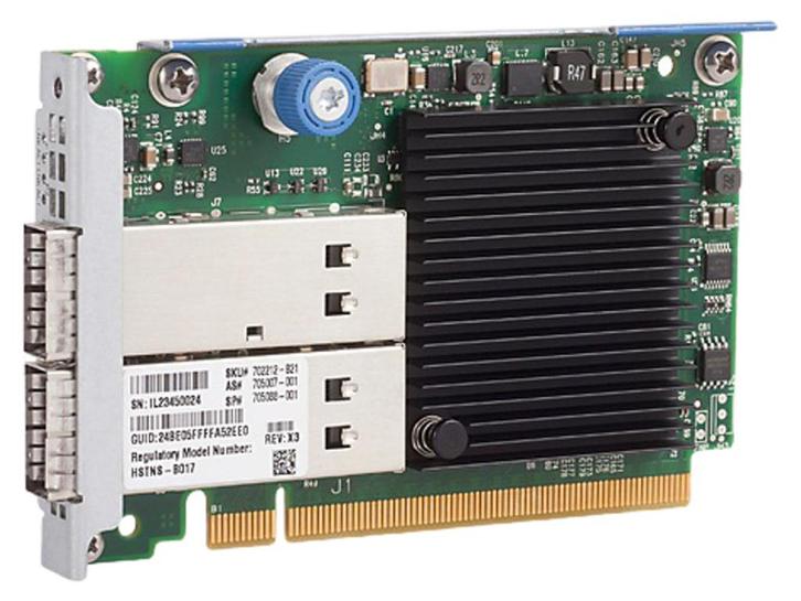HPE InfiniBand FDR/Ethernet 40/50Gb 2-port 547FLR-QSFP, Computers en Software, Netwerkkaarten