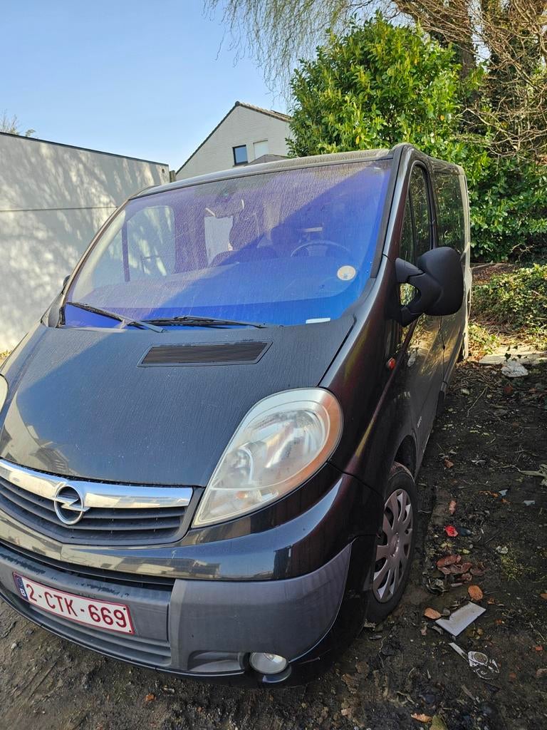 Opel Vivaro 2.0 dubbel kab bwj 10.2008, Auto's, Voorwielaandrijving, 4 deurs, Stof, Vivaro