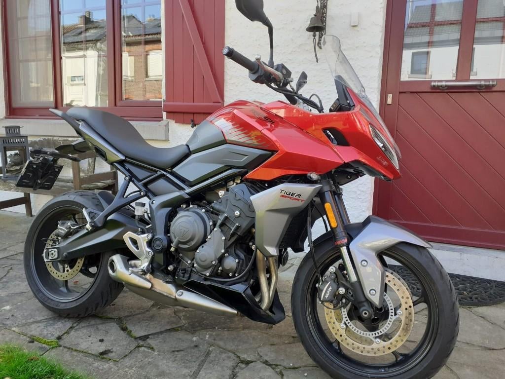 Triumph Tiger Sport 660, Poignées chauffantes, Permis Moto A, 3 cylindres, 660 cm³