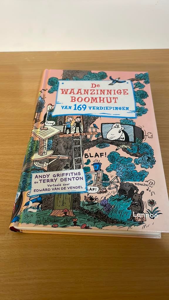 De waanzinnige boomhut - 169 verdiepingen, Ophalen of Verzenden, Zo goed als nieuw, Fictie