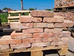 Oude Beernemse facadestenen - groot formaat, Doe-het-zelf en Bouw, Metselstenen, Ophalen, Gebruikt, Bakstenen