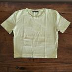 T-shirt court Zara, taille S, Manches courtes, Porté, Jaune, Enlèvement ou Envoi