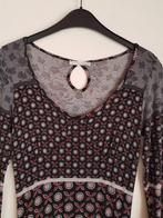 Kleedje: grijs, zwart, rood: S, Enlèvement ou Envoi, Miss miss, Rouge, Au-dessus du genou