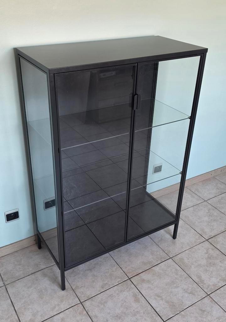 Vitrine 80x37x120cm (Rudsta), Huis en Inrichting, Kasten | Vitrinekasten