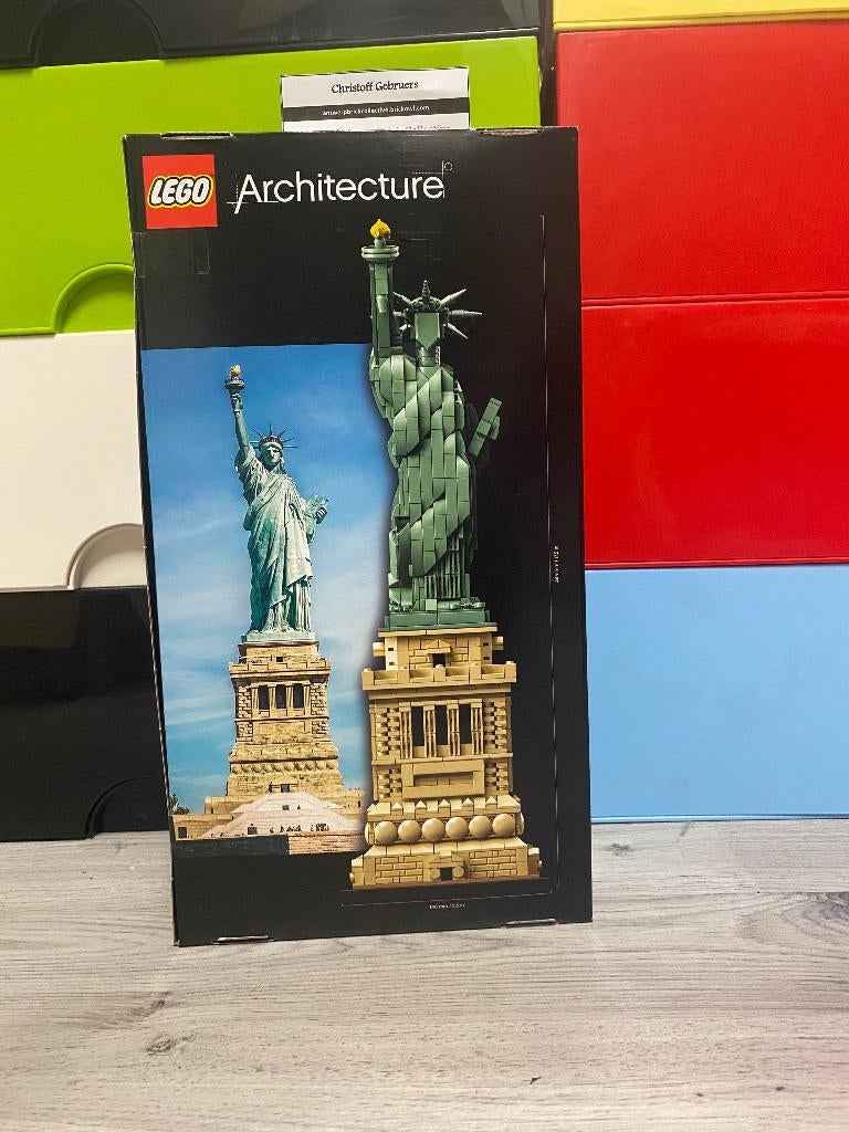 Lego architecture - 21042 - Statue of Liberty, Ophalen, Lego, Nieuw, Architecture