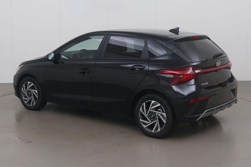 Hyundai i20 1.0 t-gdi techno 90 AT, Auto's, Hyundai, Automaat, Overige bekleding, Zwart, Bedrijf