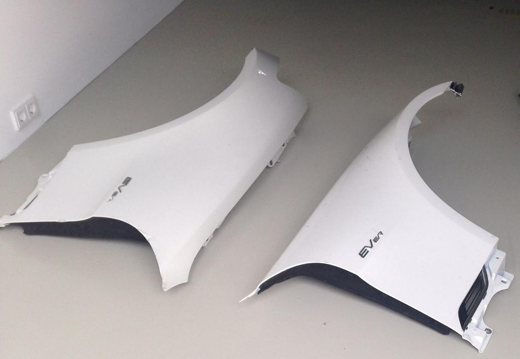 Fisker Karma voorscherm alleen nog Links, Ophalen, Gebruikt, -, Overige automerken