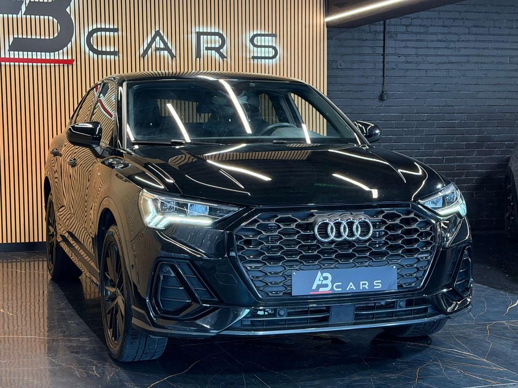 Audi Q3 Sportback 35 TDi * S LINE * GARANTIE 12 MOIS * COUPE, Automaat, Gebruikt, 4 cilinders, Zwart