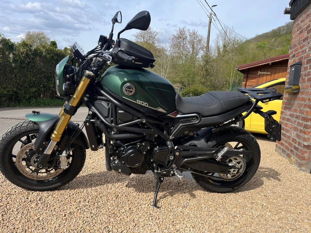 BENELLI LEONCINO 800 verte de 2025, Permis Moto A, Plus de 35 kW, 800 cm³, 2 cylindres